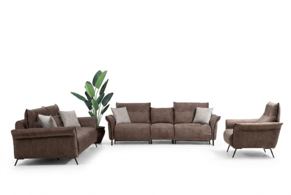Set living room sofa couch designer modern sofa suite luxury armchair new