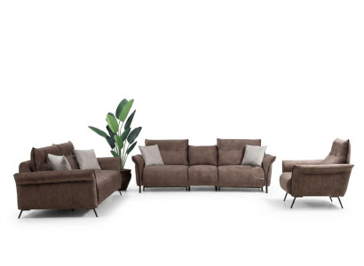 Set living room sofa couch designer modern sofa suite luxury armchair new
