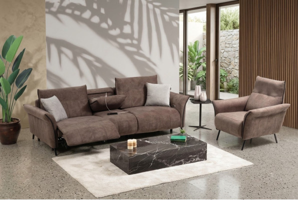 Luxury Complete Set Four-Seater Sofa Couch Designer Armchair Modern Furniture