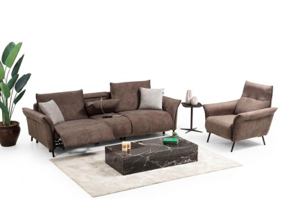 Luxury Complete Set Four-Seater Sofa Couch Designer Armchair Modern Furniture