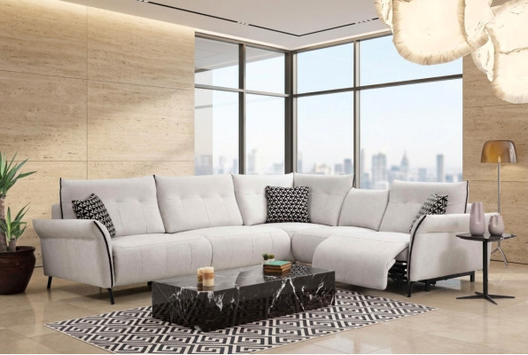 Corner sofa living room sofa couch upholstery textile furniture modern designer new