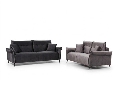 Sofa Set 2 piece Living Room 2x Sofa Couch Three-seater Modern Furniture