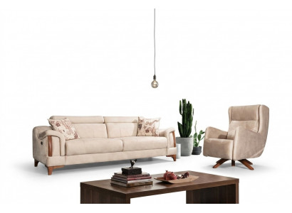 Sofa set living room set single seater modern three-seater sofa couch new