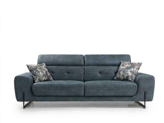 Three-seater sofa couch designer furniture living room modern seating new