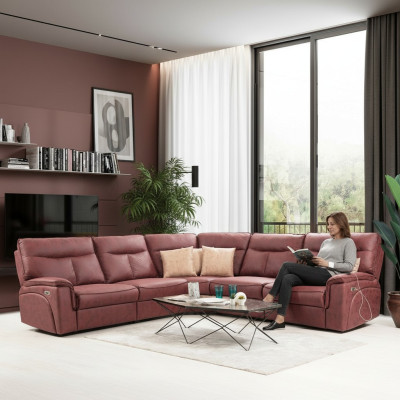 Modern sectional sofa relax seating luxury furniture living room sofa couch L-shape new