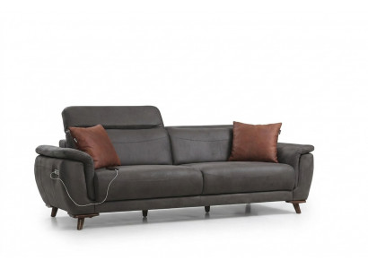 Luxury three-seater sofa modern seating furniture living room couch upholstered furniture