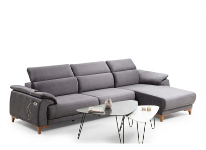 L-shaped sectional modern living room sofa couch upholstered furniture luxury design