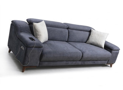 Three-seater sofa couch living room upholstered furniture textile modern furniture new