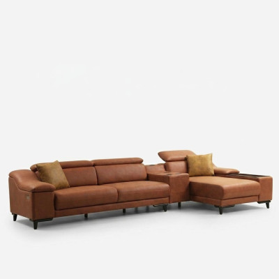 Luxury corner sofa L-shaped sofa couch design upholstery modern textile living room new