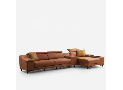 Luxury corner sofa L-shaped sofa couch design upholstery modern textile living room new