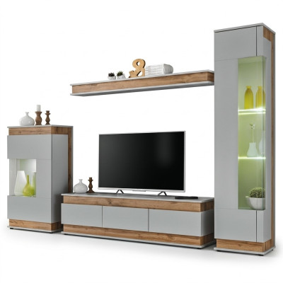 Living Room Set TV Stand New Shelf Luxury Furniture Modern Design Wall Unit