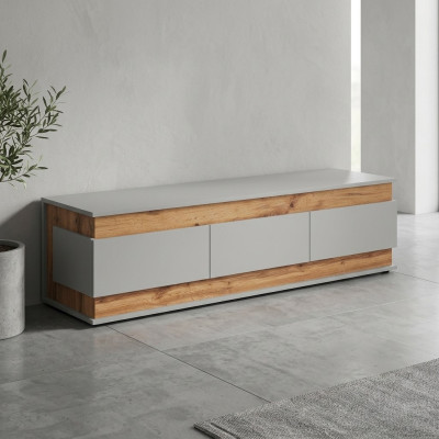 Luxury White TV Stand Living Room Modern Design New Wood Furniture Lowboard