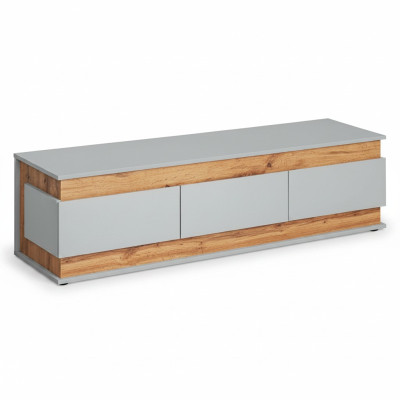 Luxury White TV Stand Living Room Modern Design New Wood Furniture Lowboard