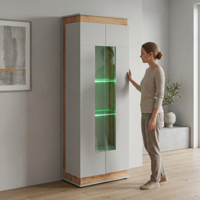 White showcase luxury living room cabinets wooden furniture new designer furniture
