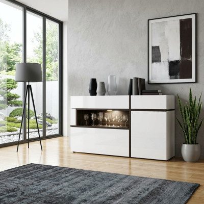 Designer modern sideboard living room luxury wooden sideboard white furniture