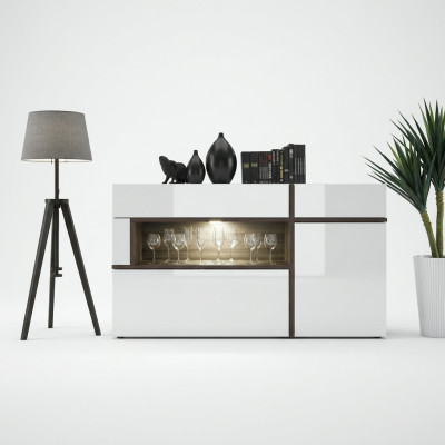 Designer modern sideboard living room luxury wooden sideboard white furniture