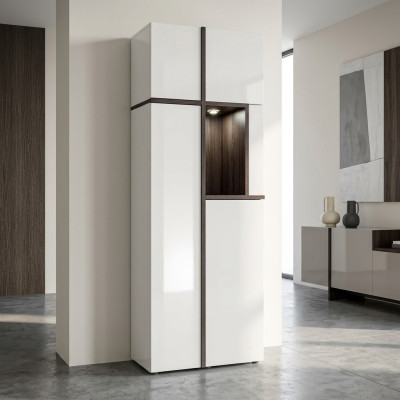 White Cabinet Style Modern Luxury Living Room Designer Wood Furniture New