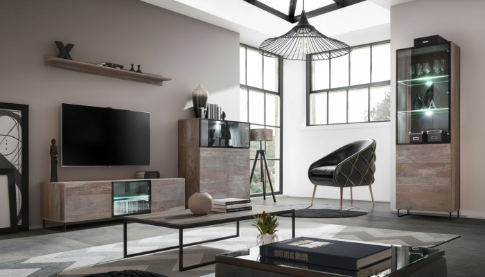 Modern living room set TV stand design furniture display cabinet new wood furniture