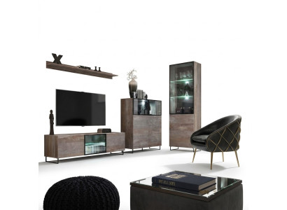 Modern living room set TV stand design furniture display cabinet new wood furniture