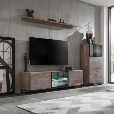 TV stand modern shelf living room design furniture wall unit furniture