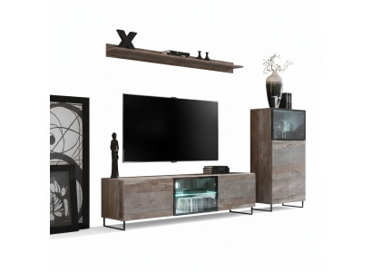 TV stand modern shelf living room design furniture wall unit furniture