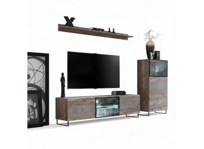 TV stand modern shelf living room design furniture wall unit furniture