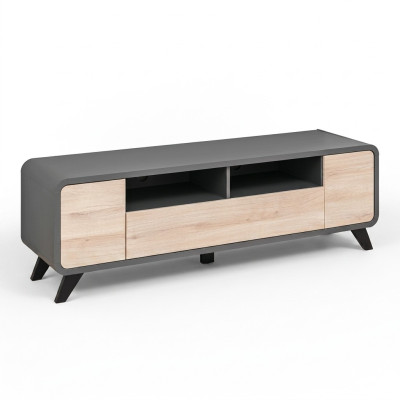TV stand wood furniture luxury living room wall unit sideboard design modern