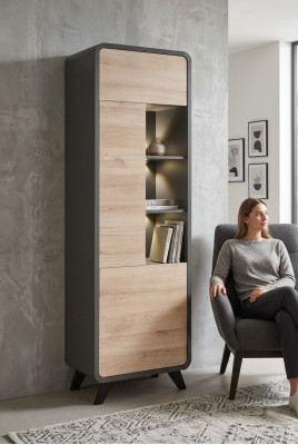 Display cabinet living room furniture wooden furniture luxury modern cabinet designer furnishing