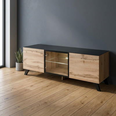 Design TV stand living room wooden furniture luxury modern decor