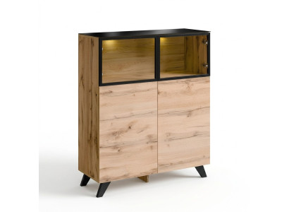 Display cabinet living room furniture cupboard wood furnishing luxury modern design