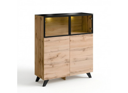 Display cabinet living room furniture cupboard wood furnishing luxury modern design