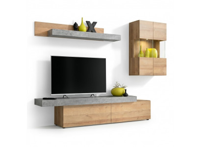 Living room wall unit modern designer TV stand wall cabinet new