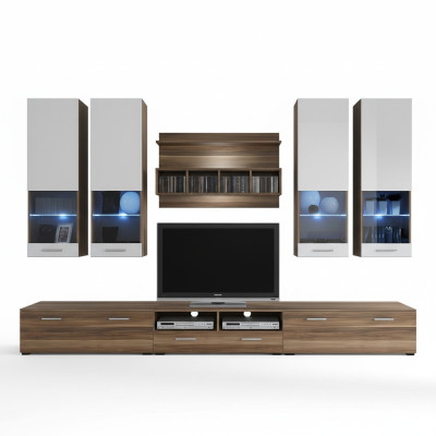 Luxury TV stand living room RTV lowboard designer wall shelf modern wall unit