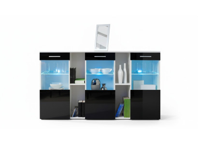 Modern wooden living room cabinet