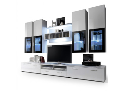 Wall unit furniture wall cabinet design wood wall cabinet modern set