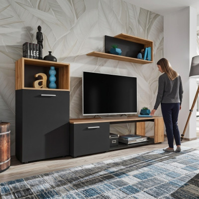 Designer luxury modern wooden wall