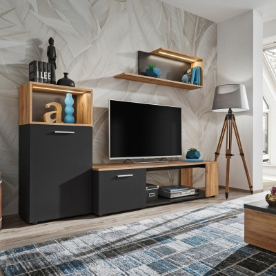 Designer luxury modern wooden wall