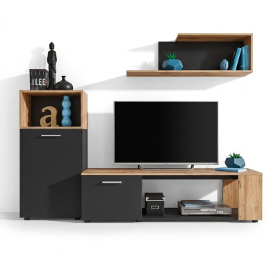 Designer luxury modern wooden wall