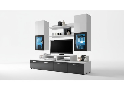 Living Wall Complete TV Stand Luxury Wall Cabinet Modern Designer Furniture