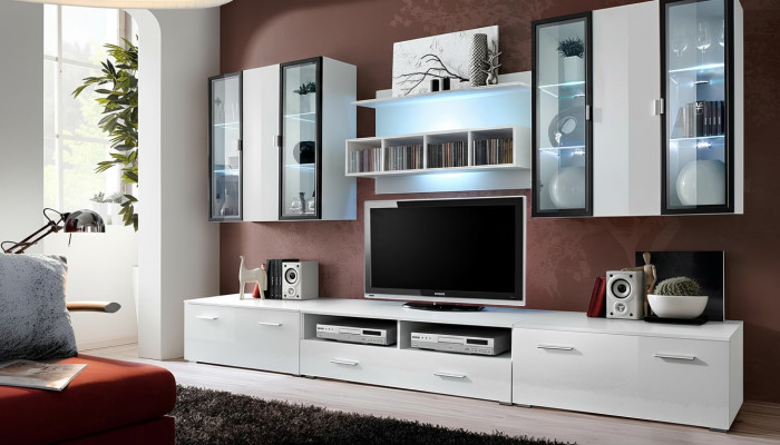 Designer TV stand living room furniture wood modern furniture