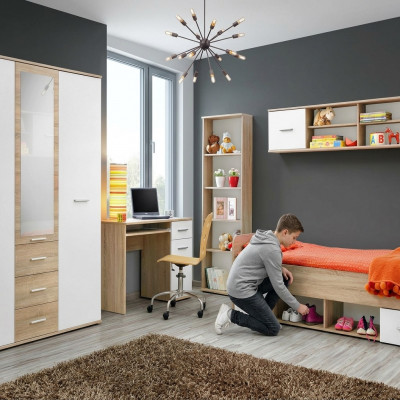 Complete youth room modern children's room designer desk set luxury furniture