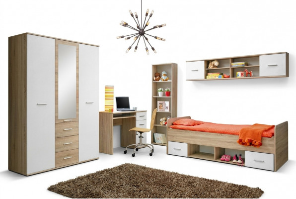 Complete youth room modern children's room designer desk set luxury furniture