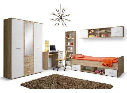 Complete youth room modern children's room designer desk set luxury furniture