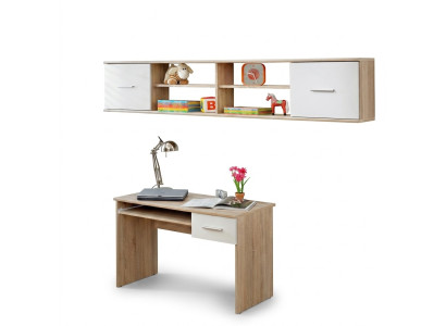 Wall shelf bedroom shelf luxury wood furnishing youth room new furniture.