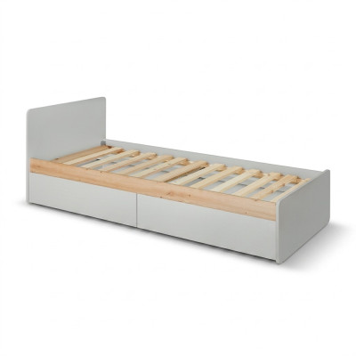 Modern bed youth room furnishing wood design bedroom wood furniture