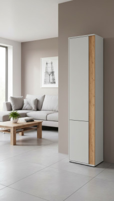 White wardrobe bedroom wood furniture cabinet modern style designer new