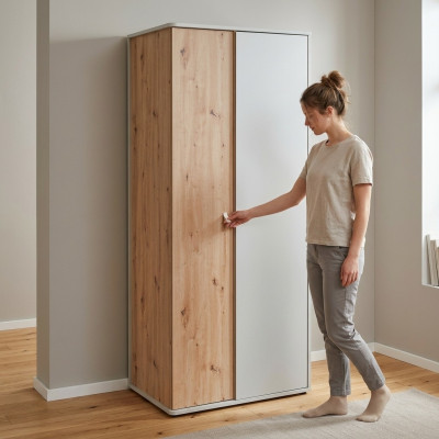 Wardrobe Luxury Closet Wood Designer Bedroom Furniture Modern New
