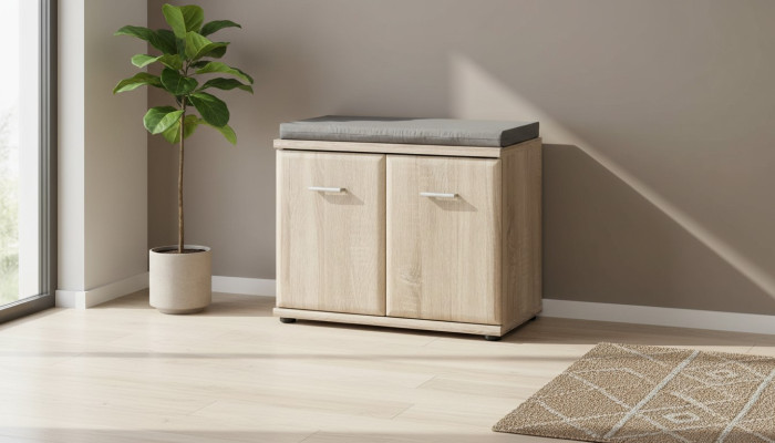 Shoe cabinet wood furniture shoe rack gray luxury designer furniture modern