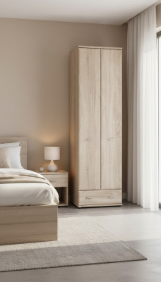 Designer wardrobe bedroom closet wood furniture luxury furnishings