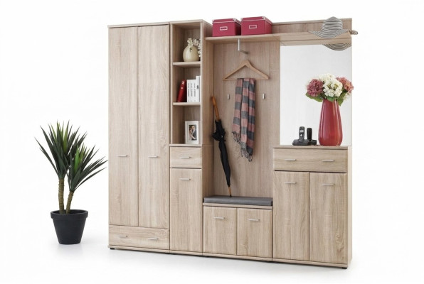 Coat rack wardrobe hallway wardrobe design furniture luxury furnishings new shelf
